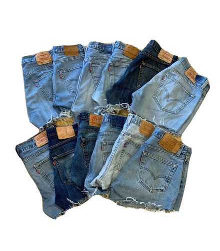 Levi denim jean shorts - jean,